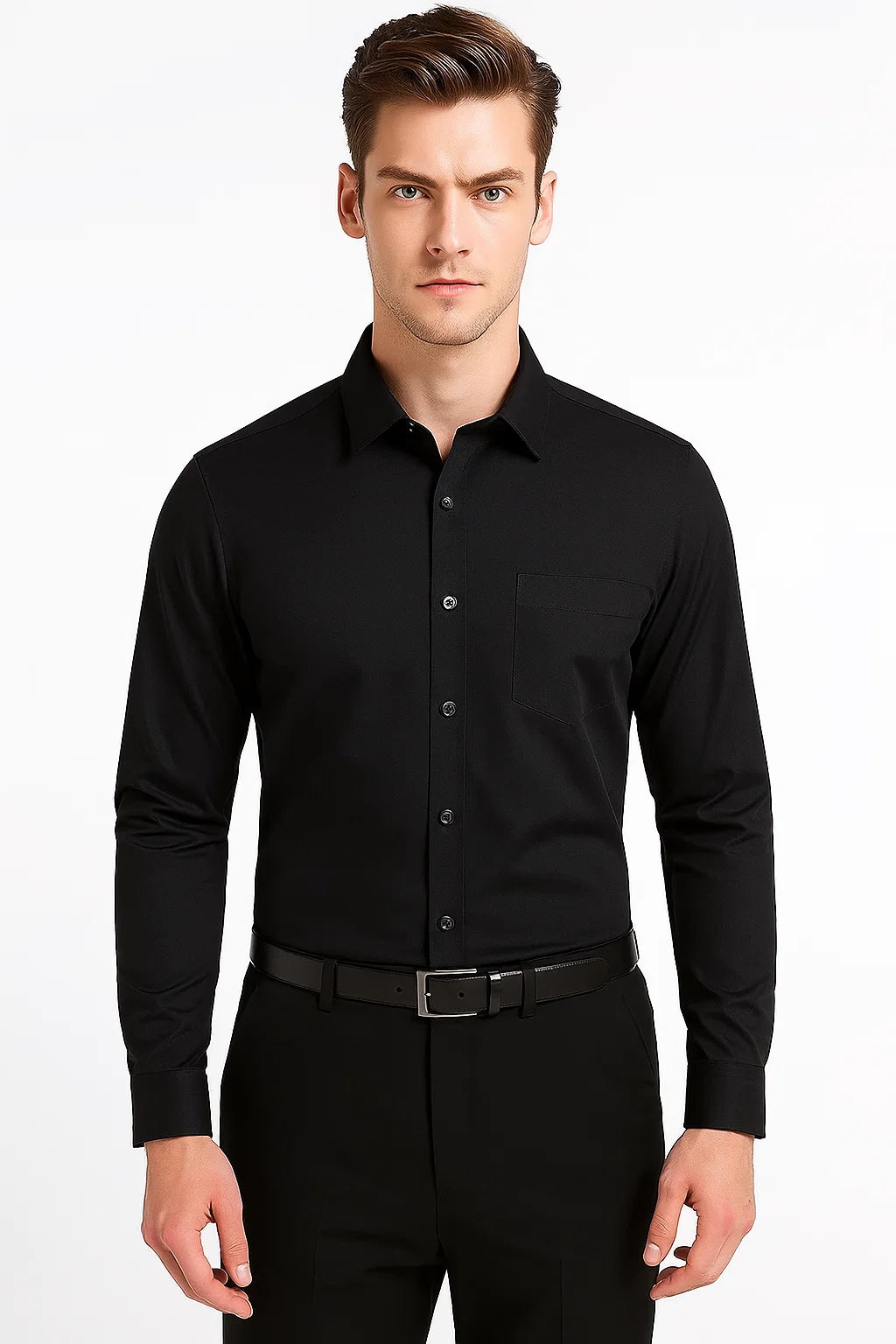 NovaFlex | Anti Kreuk Heren Stretch Overhemd