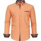 Heren Casual Overhemd | Stijlvol & Uniek | Contrastdetails