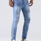 Impact Denim | Destroyed Skinny Fit | Gebleekte Streetlook