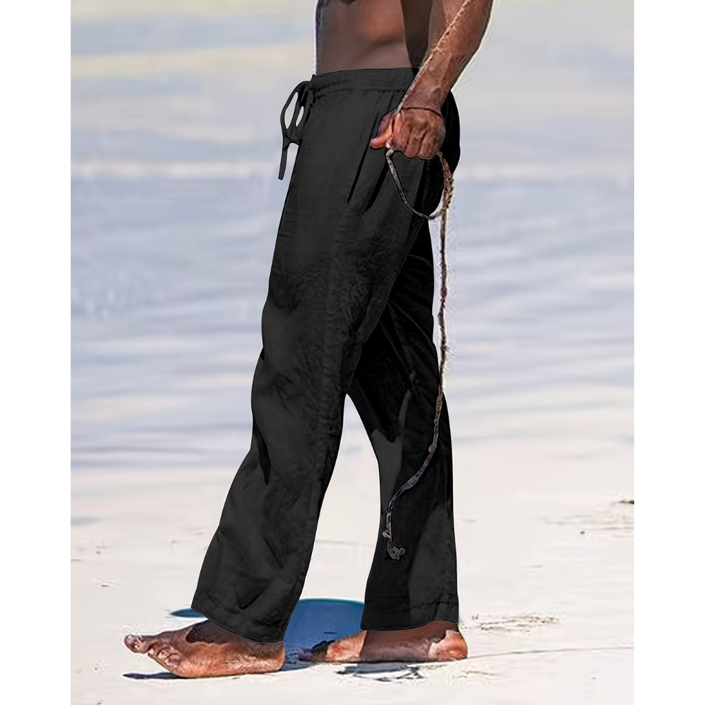 Linnen Strandbroek voor Heren | Relaxed Fit | Casual Summer Vibe