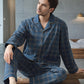 Heren Pyjama Set | Klassiek & Comfortabel | Zachte Stof