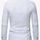 Overhemd | Katoenmix | Slim Fit met Stippenprint