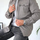 Soho Utility Overshirt | Strakke Streetwear Look | Gelaagd en Functioneel