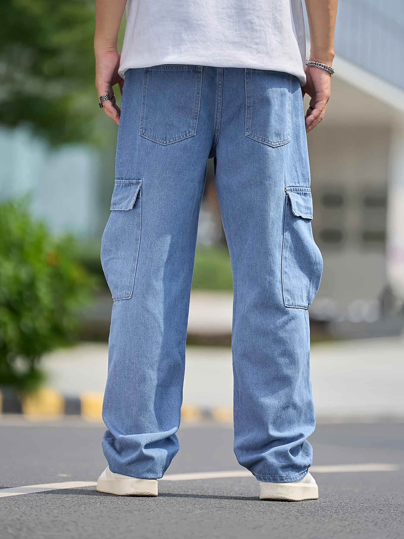 Heren Cargo Jeans | Loose Fit | Urban Streetwear