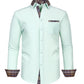 Heren Casual Overhemd | Stijlvol & Uniek | Contrastdetails