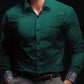 Heren Slim-Fit Overhemd | Elegant & Stijlvol | Perfect voor Elke Gelegenheid