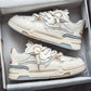 Grove Straat Sneakers | Gelaagde Zool | Retro Straat Luxe