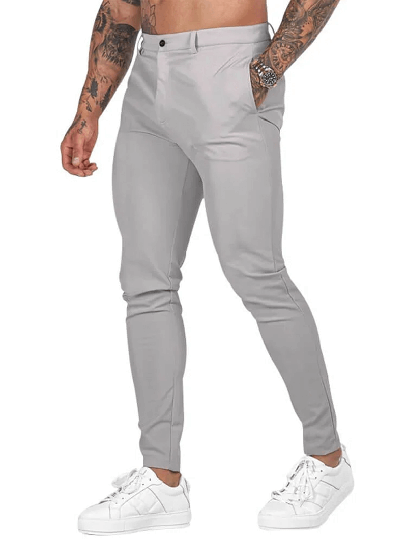 Herenbroek | Katoenmix Stretch | Slim Fit met Meervoudige Kleuropties