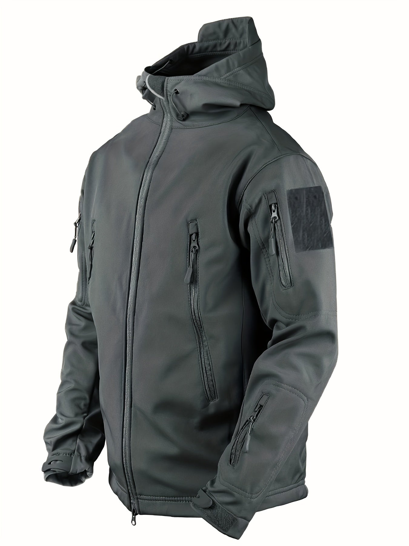 Heren Tactical Softshell Jas | Wind- & Waterdicht | Outdoor & Militair Stijl