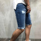Heren Ripped Denim Shorts | Slim Fit | Streetstyle Zomerlook