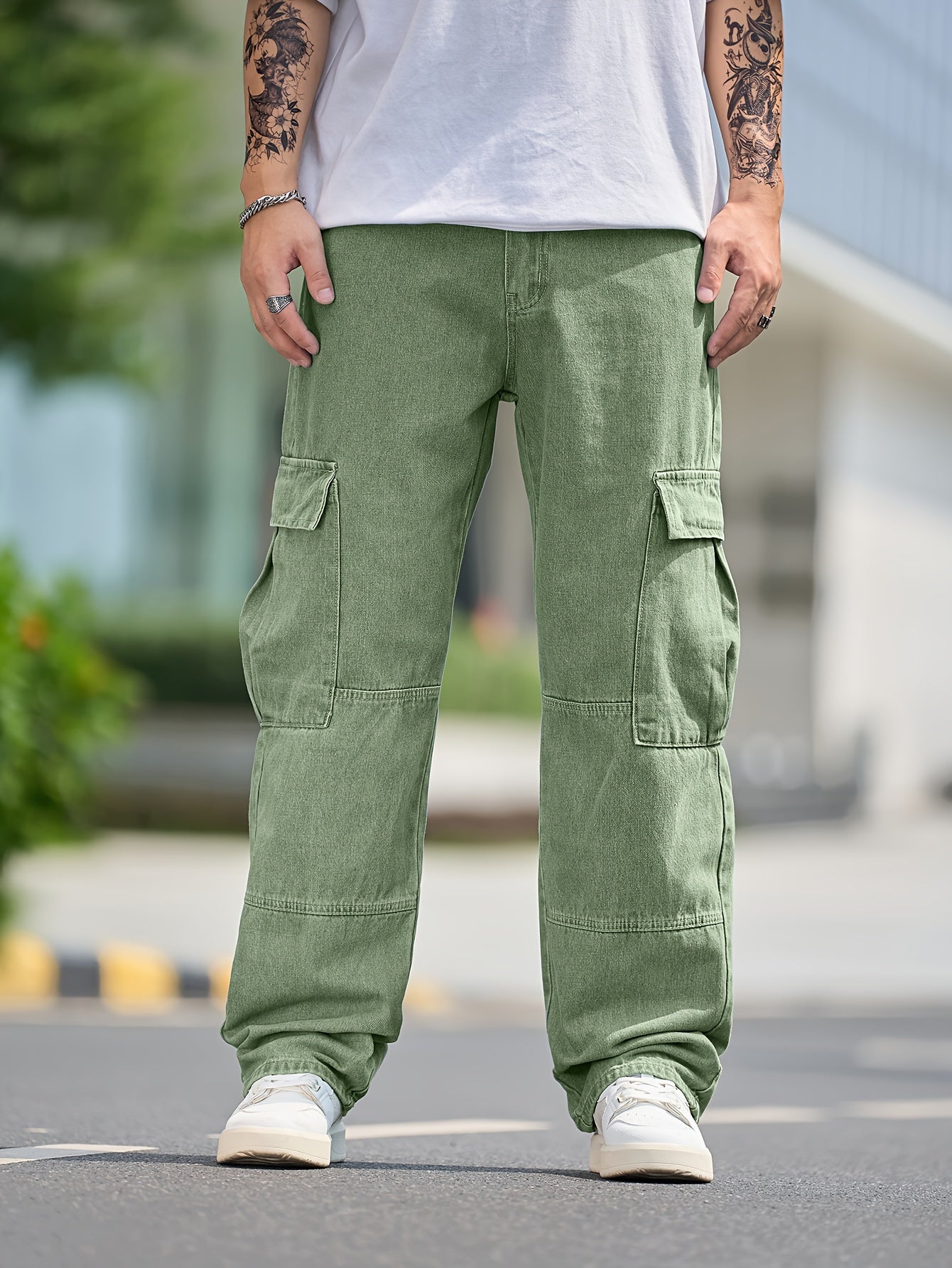 Heren Cargo Jeans | Loose Fit | Urban Streetwear