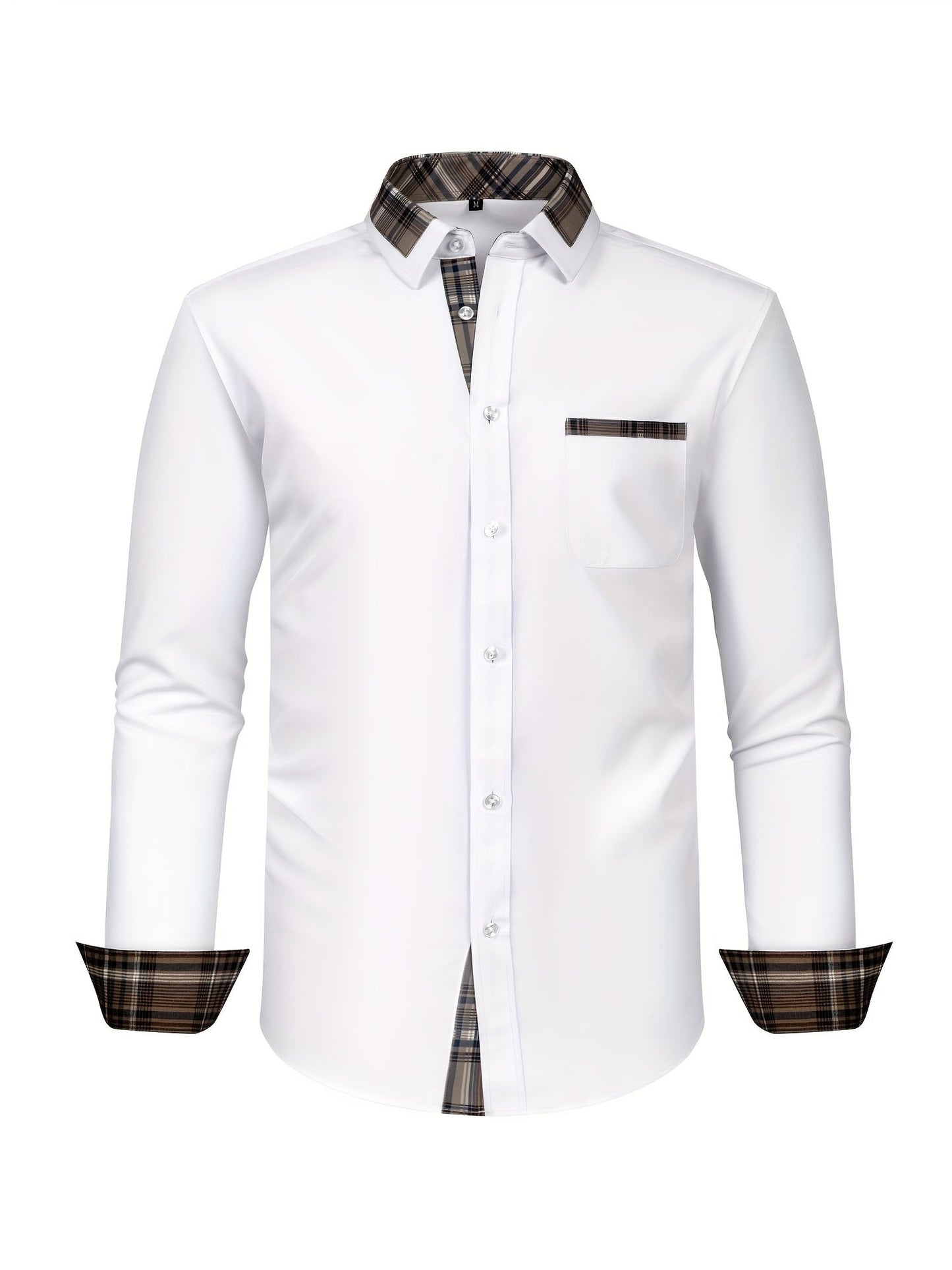 Heren Casual Overhemd | Stijlvol & Uniek | Contrastdetails
