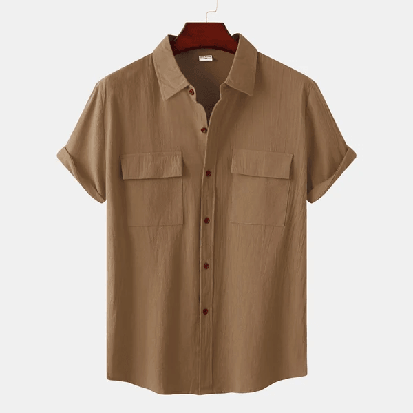 Basic Korte Mouwen Overhemd voor Heren | Casual Classic | Zomers Effortless