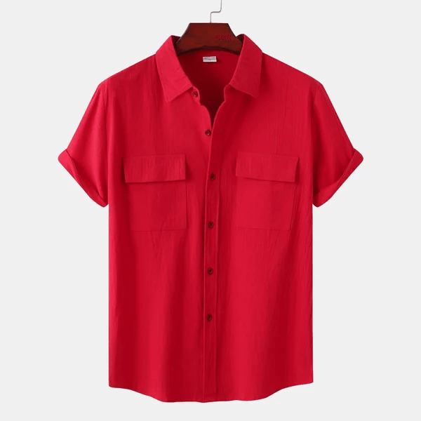 Basic Korte Mouwen Overhemd voor Heren | Casual Classic | Zomers Effortless
