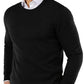 Trui | Katoenmix | V-Hals & Regular Fit