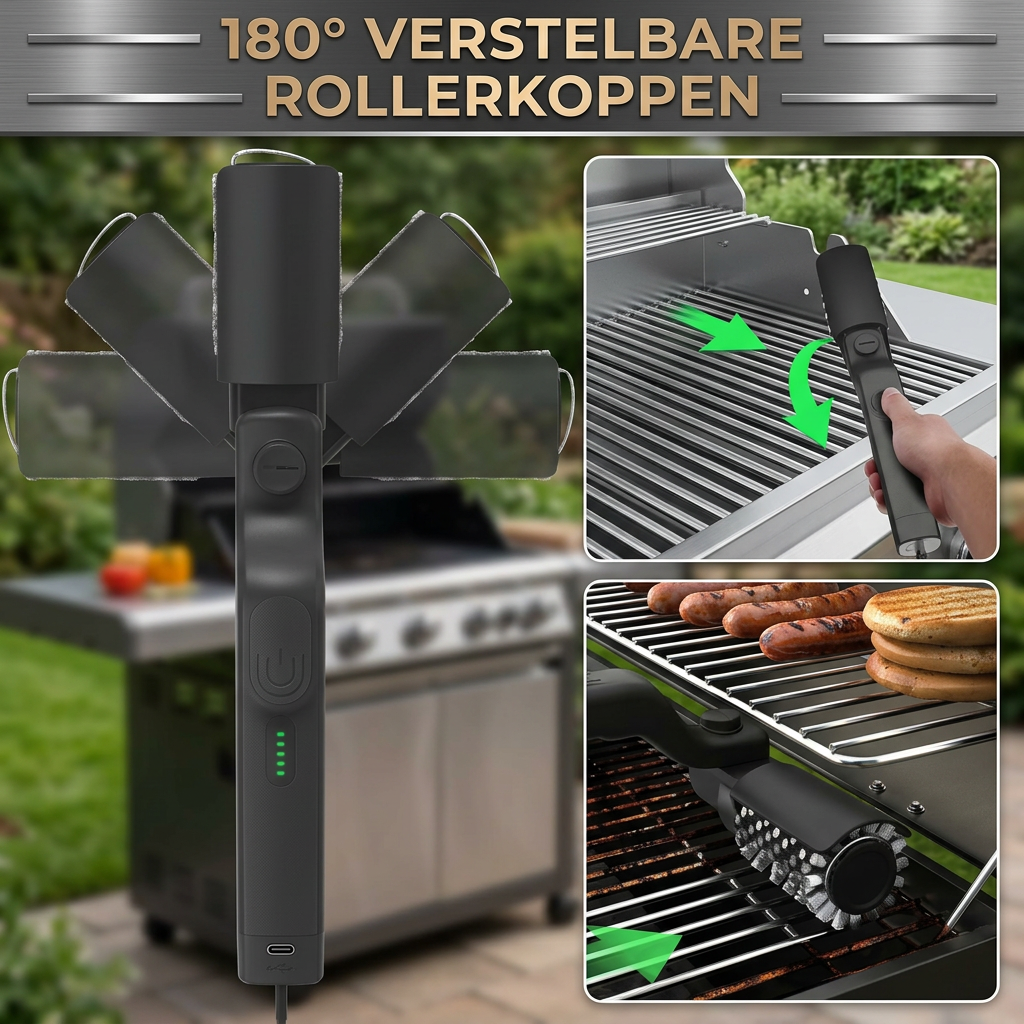 GrillPro - Elektrische Grillborstel
