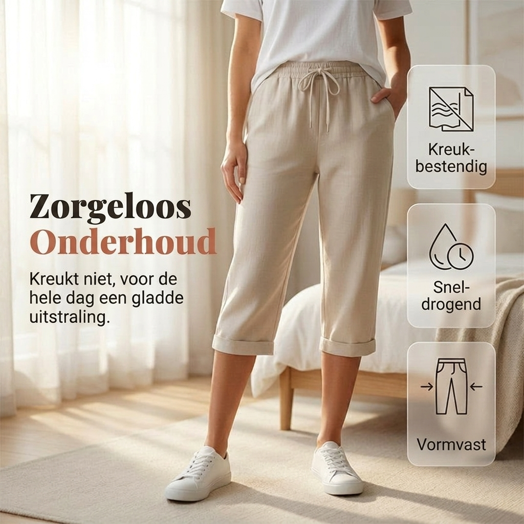 Bianca Linnen Broek - 1+1 Gratis