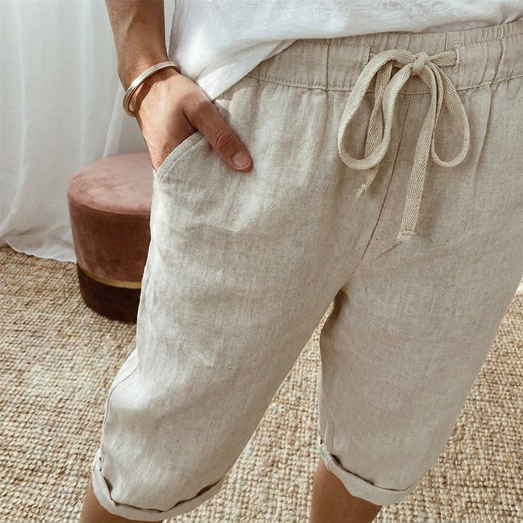 Bianca Linnen Broek