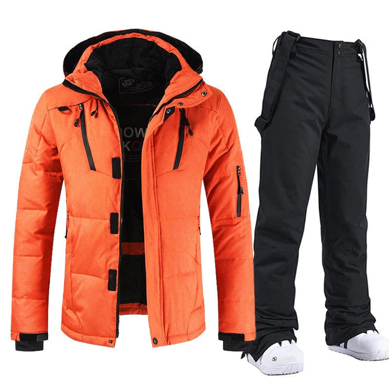 Nordic Set | Gewatteerde Winterjas & Thermo Broek | Stijlvol & Functioneel