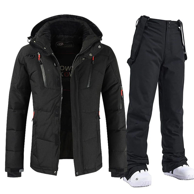 Nordic Set | Gewatteerde Winterjas & Thermo Broek | Stijlvol & Functioneel