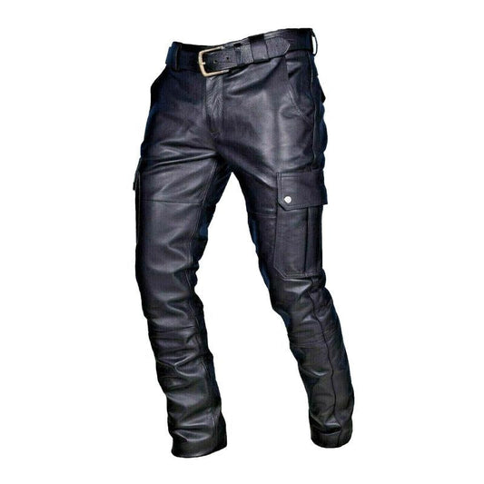 Maverick Leather Pants | Heren Broek | Stoere Rockstijl