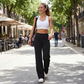 Livia High Waist Comfort Broek - 1+1 Gratis