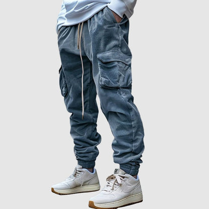 Urban Dune Jogger | Gewassen Cargo Look | Tapered Streetfit