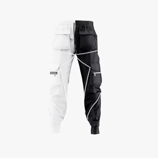 Techwear Cargo Jogger | Reflecterende Accenten | Streetstyle Design