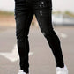 Heren Skinny Jeans met Beschadigde Details | Stretch Denim | Urban Streetwear Vibe