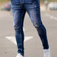 Heren Skinny Jeans met Beschadigde Details | Stretch Denim | Urban Streetwear Vibe