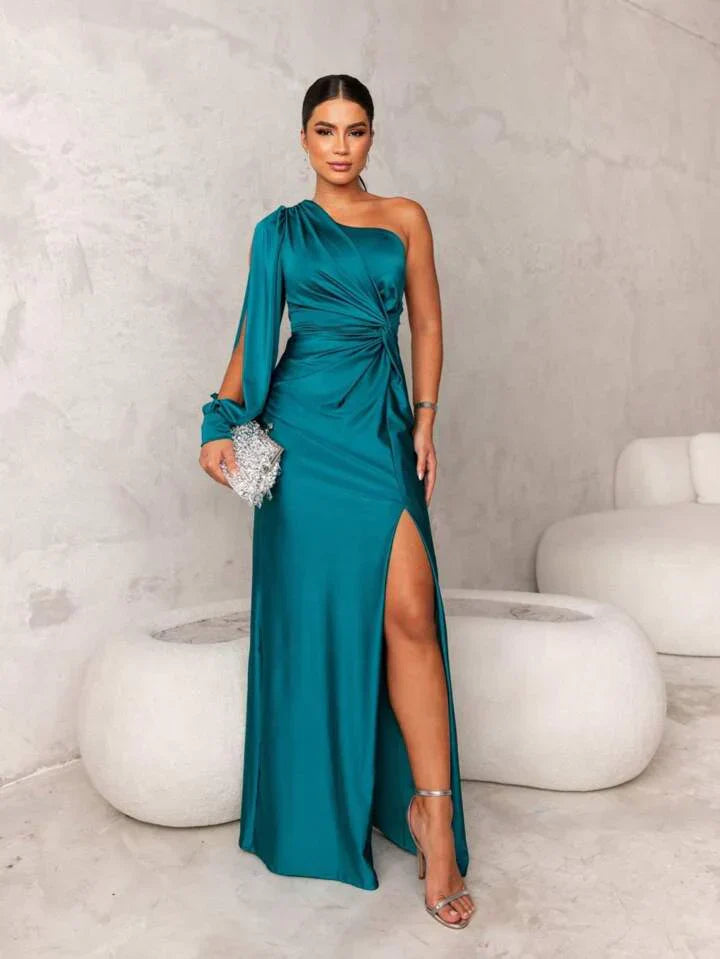 Gala One-Shoulder Dress | Asymmetrisch Design | Luxe Uitstraling