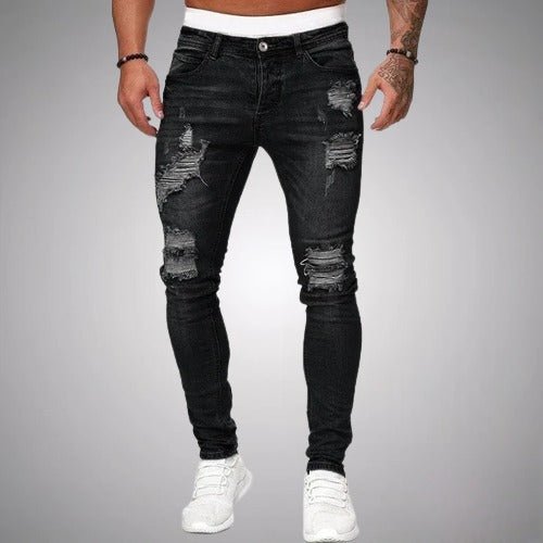 Rebel Denim | Destroyed Skinny Fit | Ruwe Streetstyle