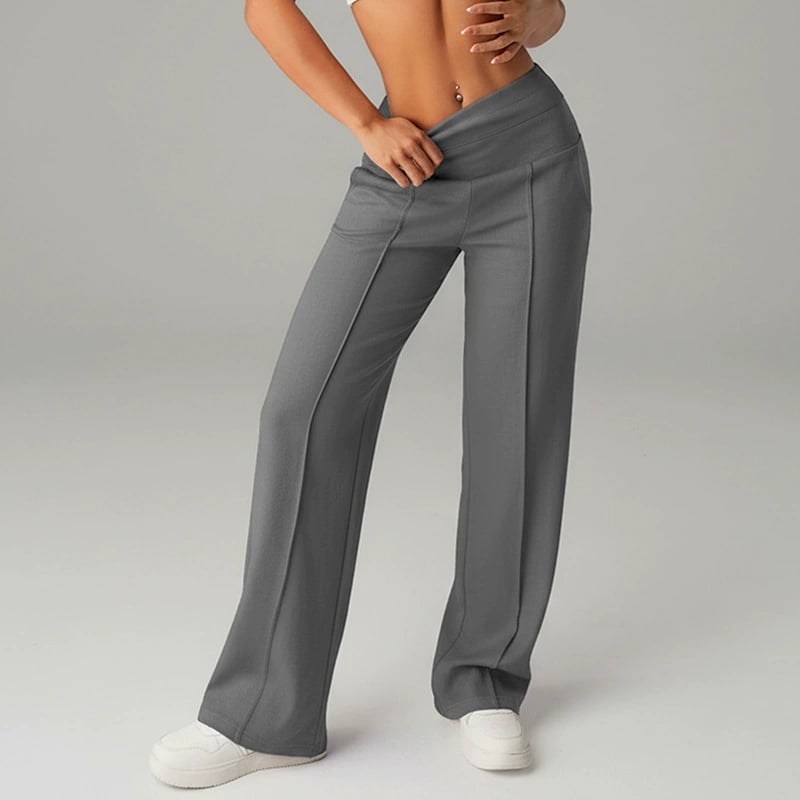 Livia High Waist Comfort Broek - 1+1 Gratis