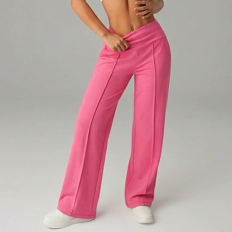 Livia High Waist Comfort Broek - 1+1 Gratis
