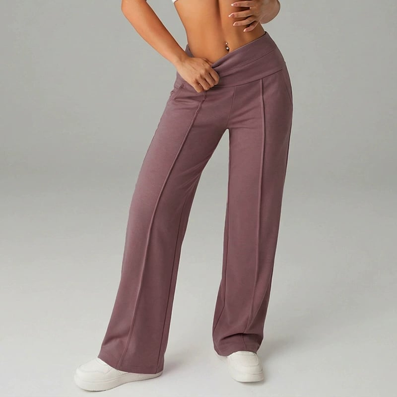 Livia High Waist Comfort Broek - 1+1 Gratis