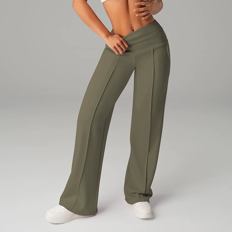 Livia High Waist Comfort Broek - 1+1 Gratis