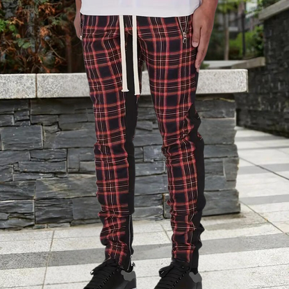 Rebel Check Jogger | Ruitpatroon | Streetwear Comfort