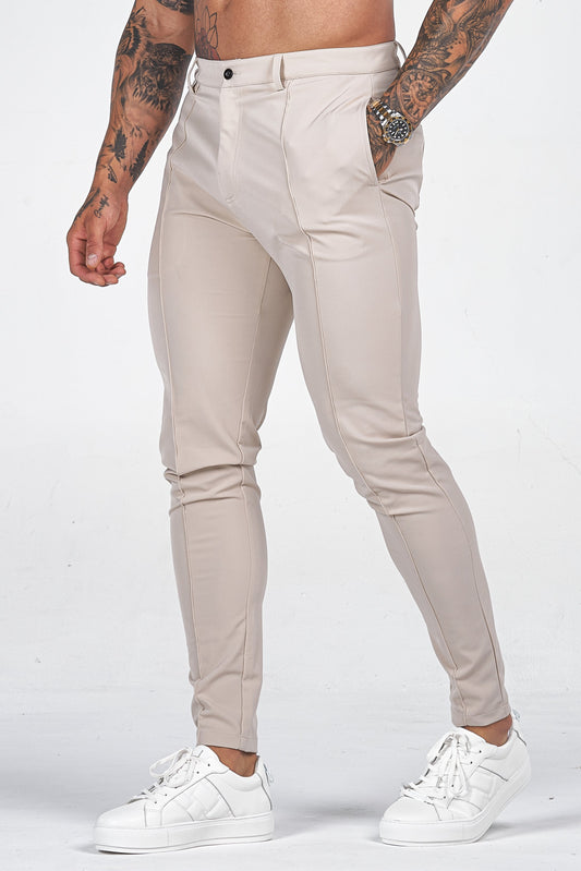 Slim Fit Chino Broek voor Heren | Stretch Comfort | Smart Streetstyle