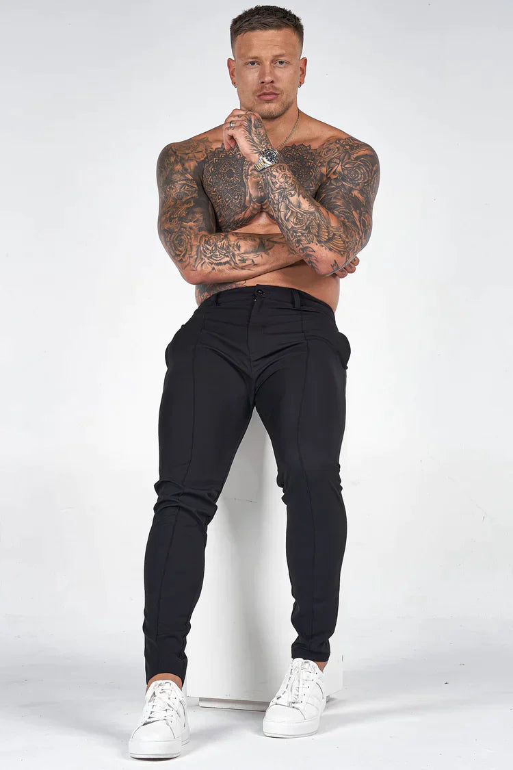 Slim Fit Chino Broek voor Heren | Stretch Comfort | Smart Streetstyle