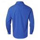 Bold Stripe Poplin Shirt | Slim Fit | Vibrant Smart Casual